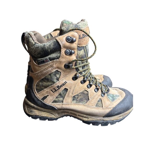 L.L. Bean Mens 9.5M Waterproof Hunting Boots With Thinsulate Insulation - Picture 1 of 10